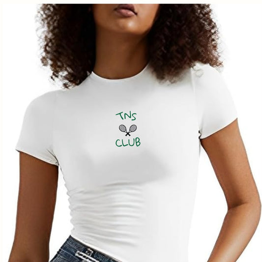 Crop top women TNS club t shirt